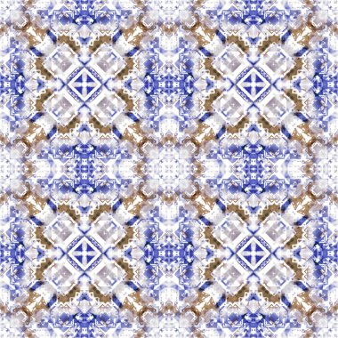 Arka plan olarak geometrik şekillerle kesintisiz doku