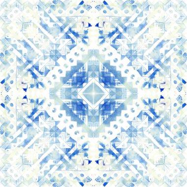 Arka plan olarak geometrik şekillerle kesintisiz doku