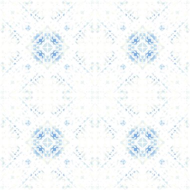 Arka plan olarak geometrik şekillerle kesintisiz doku