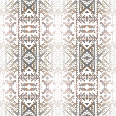 Arka plan olarak geometrik şekillerle kesintisiz doku