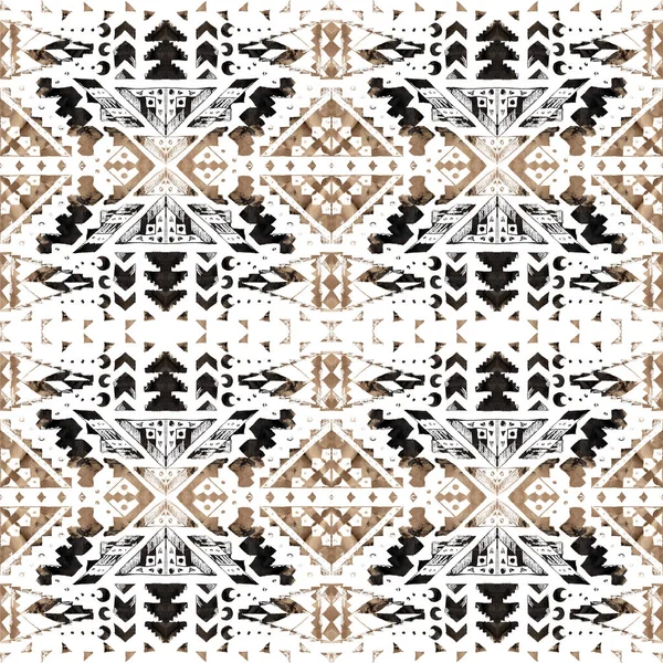 Arka plan olarak geometrik şekillerle kesintisiz doku