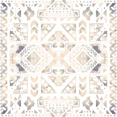 Arka plan olarak geometrik şekillerle kesintisiz doku