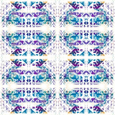 Arka plan olarak geometrik şekillerle kesintisiz doku