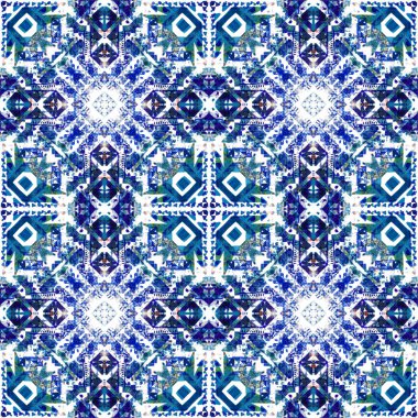 Geometrik şekiller, arka plan ile dikişsiz doku