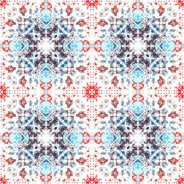 Geometrik şekiller, arka plan ile dikişsiz doku