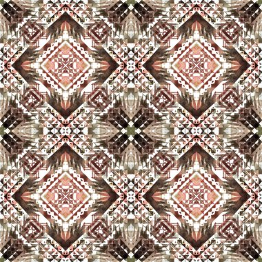 Geometrik şekiller, arka plan ile dikişsiz doku