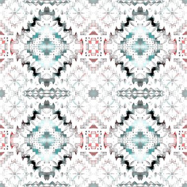 Geometrik şekiller, arka plan ile dikişsiz doku