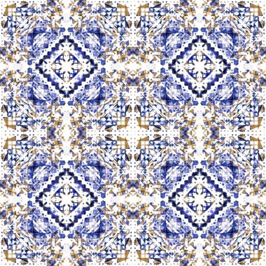 Geometrik şekiller, arka plan ile dikişsiz doku