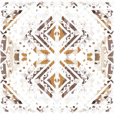 Arka plan olarak geometrik şekillerle kesintisiz doku