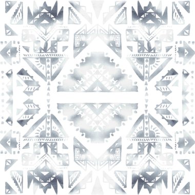 Arka plan olarak geometrik şekillerle kesintisiz doku