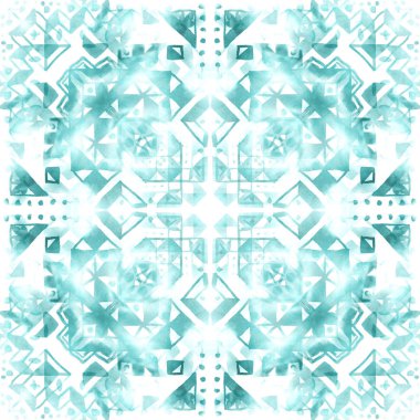 Arka plan olarak geometrik şekillerle kesintisiz doku