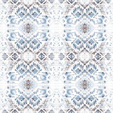 Arka plan olarak geometrik şekillerle kesintisiz doku