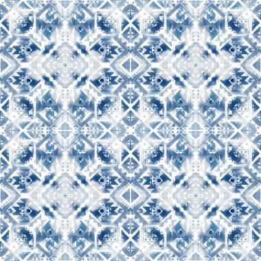 Arka plan olarak geometrik şekillerle kesintisiz doku