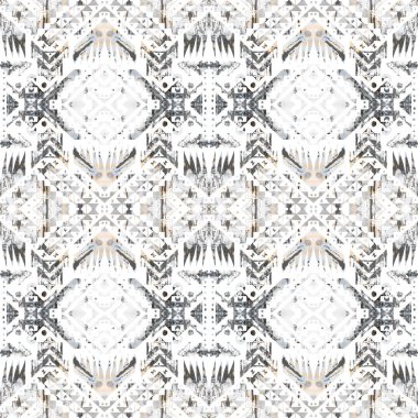 Arka plan olarak geometrik şekillerle kesintisiz doku