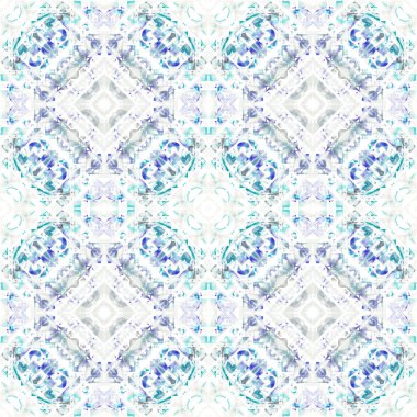 Arka plan olarak geometrik şekillerle kesintisiz doku