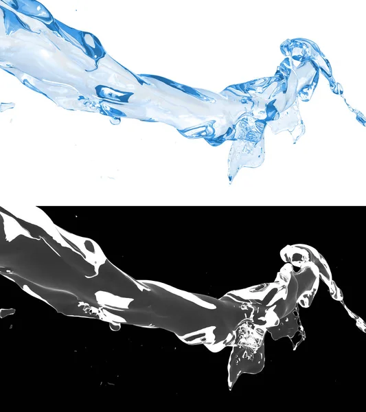 Animacja Niebieski Wody — Zdjęcie stockowe
