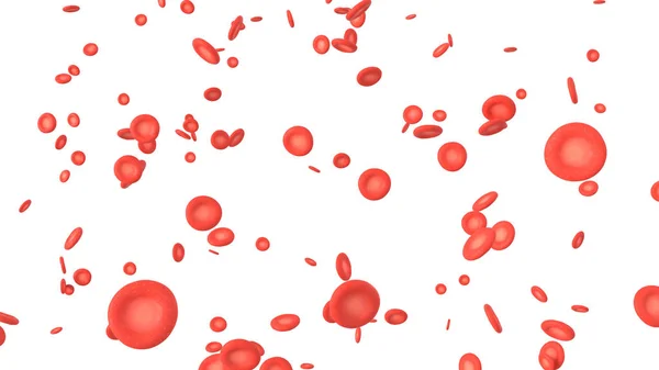 Ilustración Glóbulos Rojos — Foto de Stock