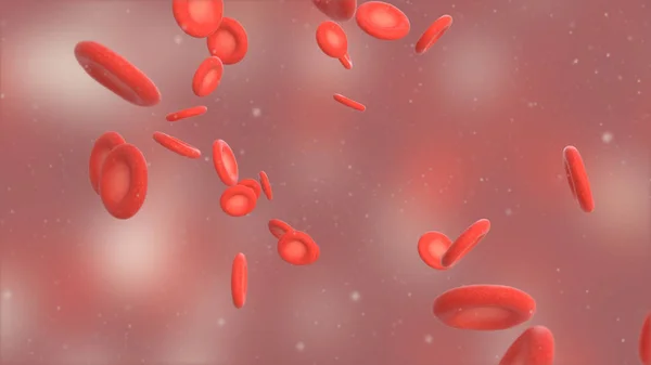 Illustration Red Blood Cell — Stock Photo, Image