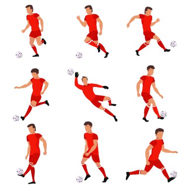 Futbol topuyla futbolcu