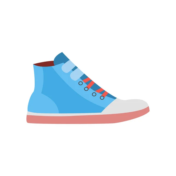 Sneaker moderna da indossare tutti i giorni. Illustrazione vettoriale . — Vettoriale Stock