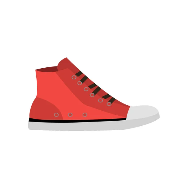 Zapatilla moderna para el uso diario. Ilustración vectorial . — Vector de stock