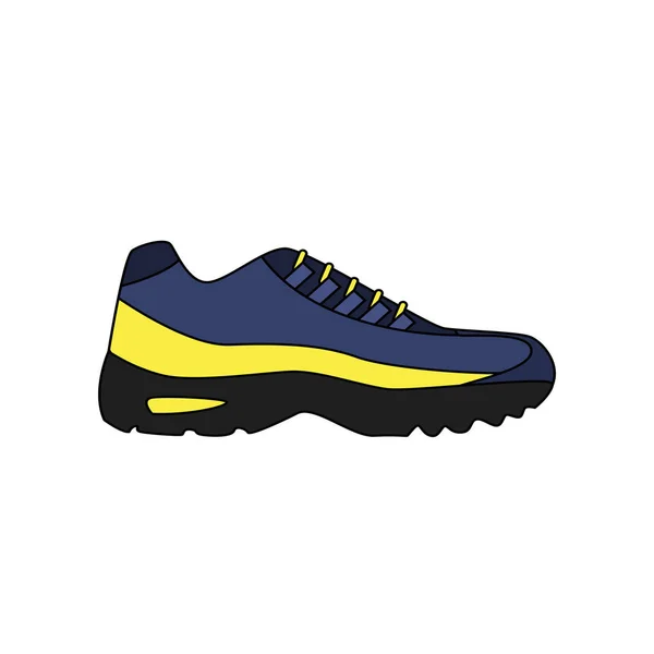Moderní obuv pro každodenní nošení. Vektorové ilustrace. — Stockový vektor
