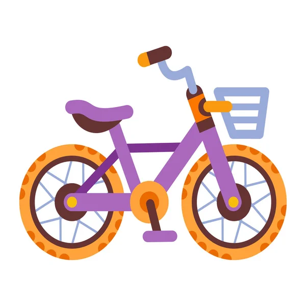 Bicicletas infantiles. Transporte de niños. Triciclos — Vector de stock
