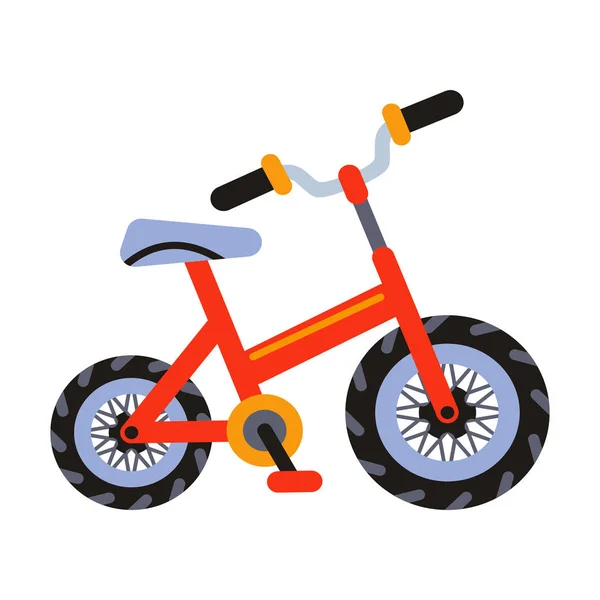 Bicicletas infantiles. Transporte de niños. Triciclos — Vector de stock