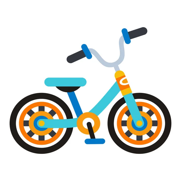 Bicicletas infantiles. Transporte de niños. Triciclos — Vector de stock