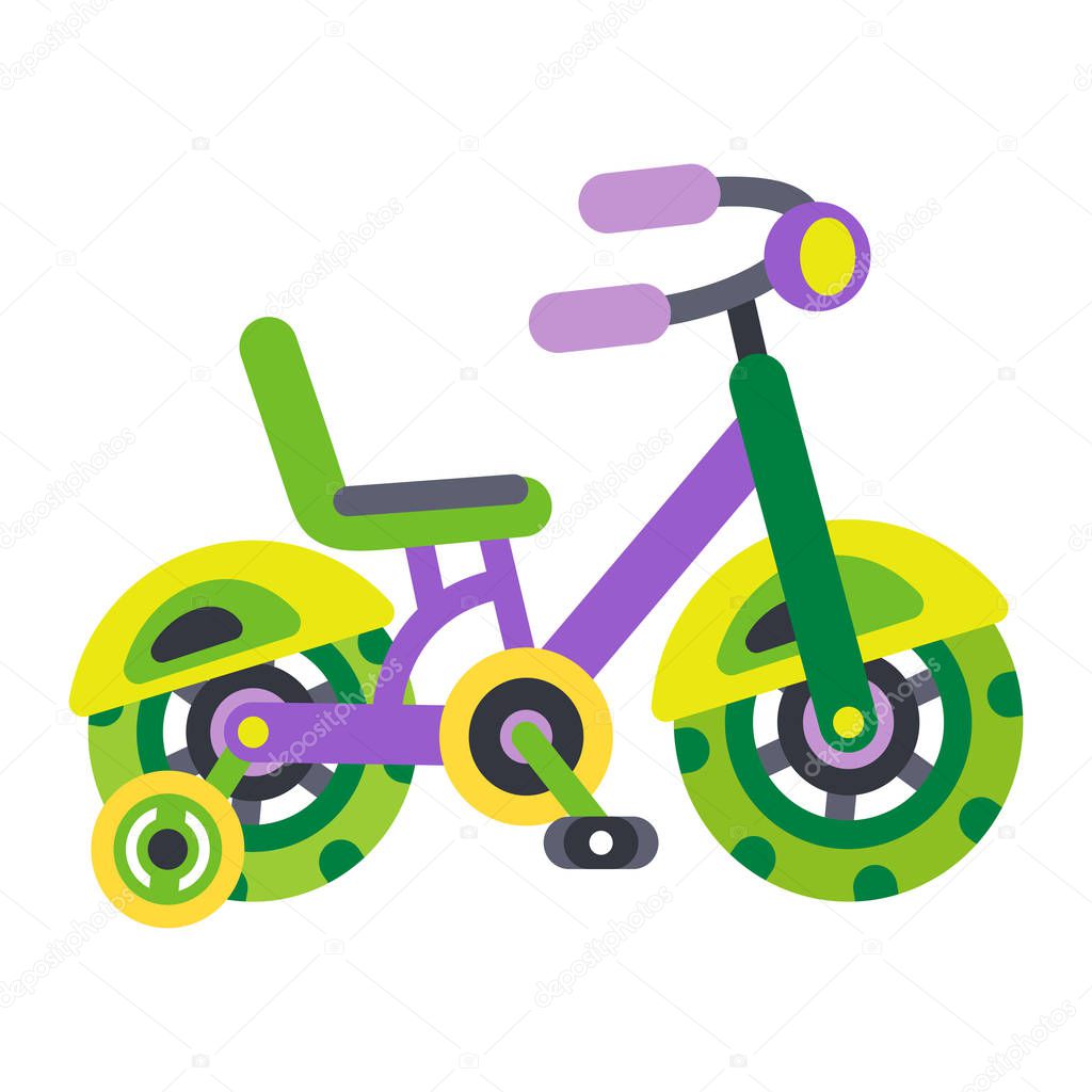 Children s bicycles. Children s transport. Tricycles