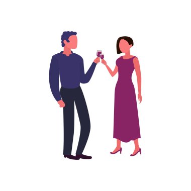 İnsanlar bar ve şarap iç bir araya geldi ve akşam keyfini çıkarın