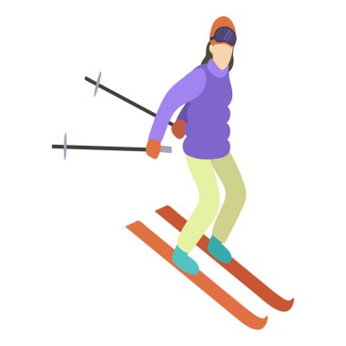 Genç kız bir gökyüzü parlak şık giysiler içinde sürme.