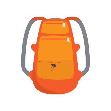 Geniş şık sırt çantası. Ekstrem kayak sporu için aksesuar.