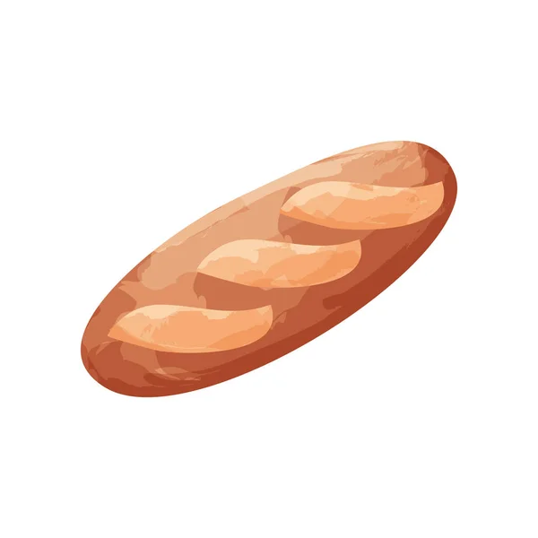 カリカリの自家製ペストリー。焼きたての手作りパン. — ストックベクタ