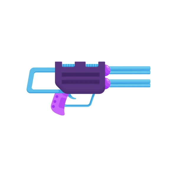 Ruimte Laser Ray Gun, Toy Blaster vectorillustratie — Stockvector