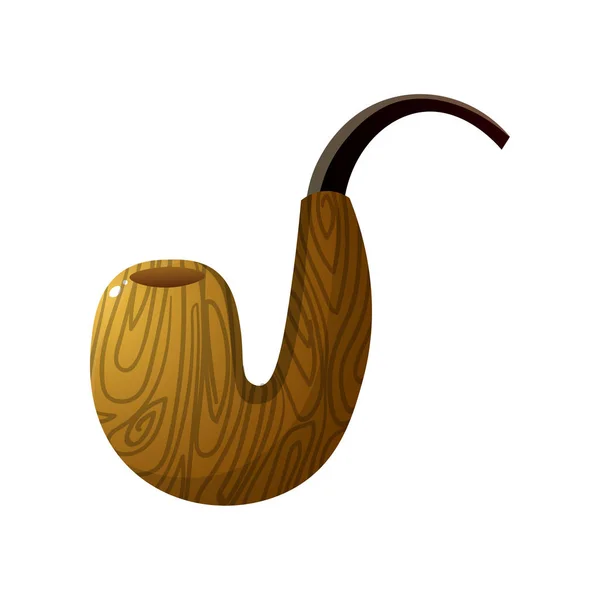 Большая дымящаяся труба для капитана морской пехоты — стоковый вектор