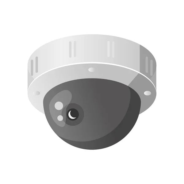Beveiliging moderne camera voor Office of Home Protect Manager — Stockvector