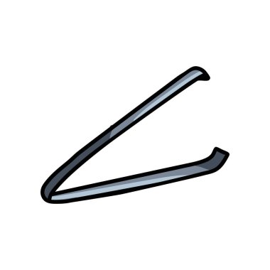 Barmen aracı, bar maşa, garnitür, bir buz küpü damla