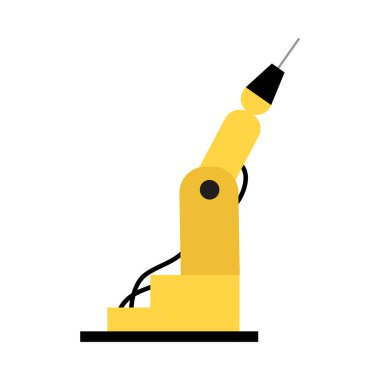 Mekanik makine kolu fabrikada üretime hazır.