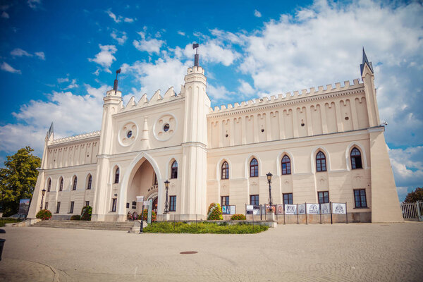 Lublin, Poland - August 19, 2017: Castle in Lublin, Poland