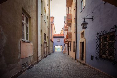 Varşova tarihi kent sokak, Polonya