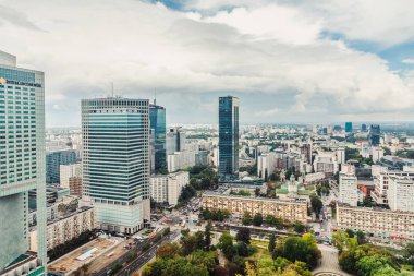  Görünüm Sarayı Kültür ve bilim, Varşova, Polonya 