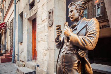 Lviv 'deki Leopold von Sacher-Masoch Anıtı 