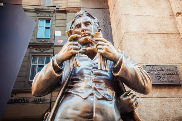 Lviv 'deki Leopold von Sacher-Masoch Anıtı 