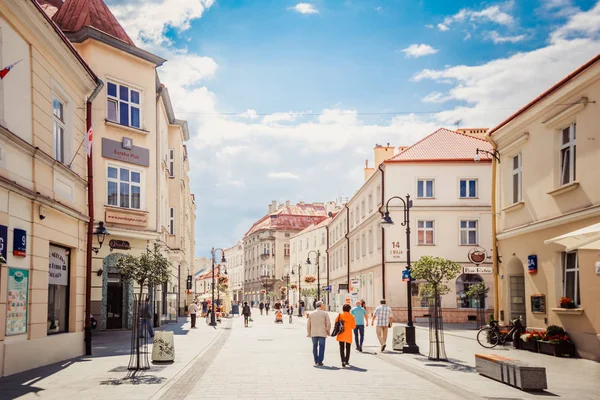 Rzeszow Polonia Agosto 2017 Calle Rzeszow Polonia — Foto de Stock