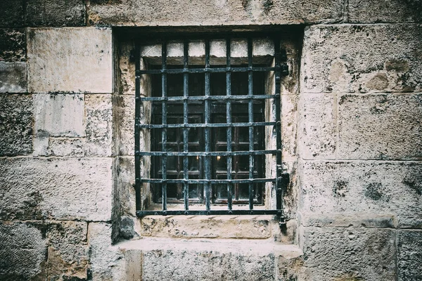 stock image Ancient window with grating