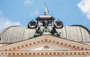 Closeup Lviv opera binası