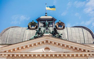 Closeup Lviv opera binası