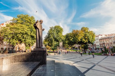 Anıt Taras Şevçenko Lviv