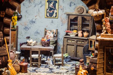 Doğum sahnesi Lviv, eski ev iç parçaları